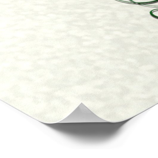 Botanical aromatherapy illustration of Ylang Ylang ポスター (角)