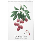 Botanical art calendar 2022 カレンダー (カバー)