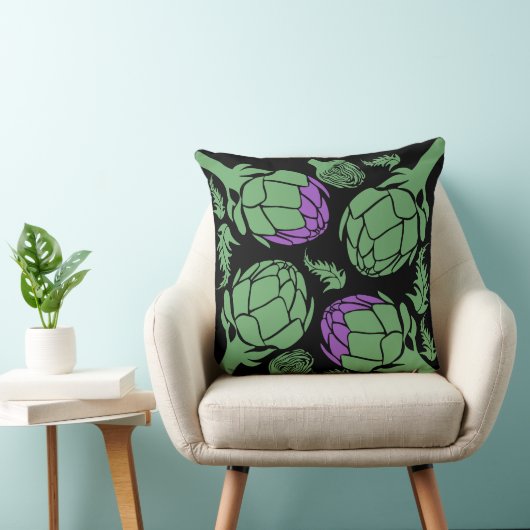 Botanical Artichoke Art Home Decor クッション (椅子)