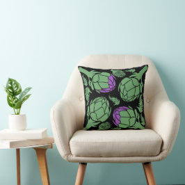 Botanical Artichoke Art Home Decor クッション