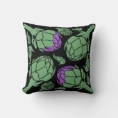 Botanical Artichoke Art Home Decor クッション (正面)