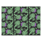 Botanical Artichoke Art Home Decor テーブルクロス (正面(横))