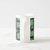 Botanical Artichoke Art Home Decor ボーンチャイナマグカップ (裏面)