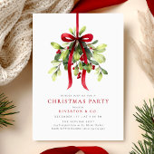 Botanical Berries Christmas Party 招待状