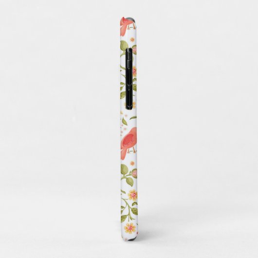 Botanical Birds Pattern – Elegant Nature Design Case-Mate iPhoneケース (裏面/左)