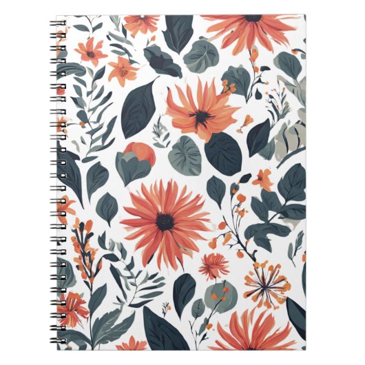 Botanical Blast ノートブック (正面)