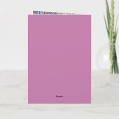 Botanical Bliss カード (裏面)