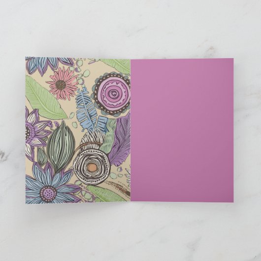 Botanical Bliss カード (内部)