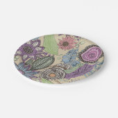 Botanical Bliss ペーパープレート (アングル)