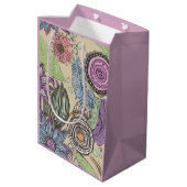 Botanical Bliss ミディアムペーパーバッグ (裏面アングル)
