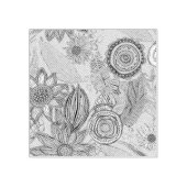 Botanical Bliss ラバースタンプ (インプリント)