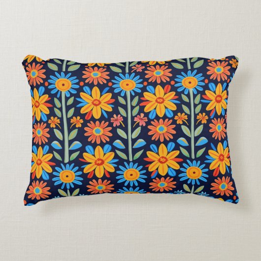 Botanical Bliss Accent Pillow アクセントクッション (正面)