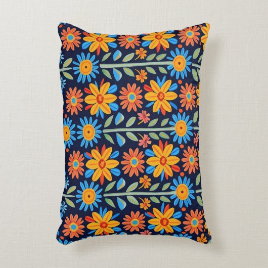 Botanical Bliss Accent Pillow アクセントクッション (正面(垂直))