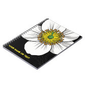 Botanical Blizzard: The Eucryphia cordifolia ノートブック (左側)