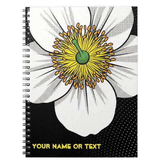 Botanical Blizzard: The Eucryphia cordifolia ノートブック (正面)