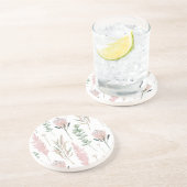 Botanical Breeze Watercolor コースター (側面)