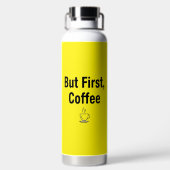 Botanical Brew – Floral Insulated Bottle for Coffe ウォーターボトル (背面)