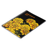 Botanical Bullion: The 'Gold Coins' Marigold ノートブック (左側)