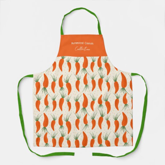 Botanical Carrots Collection エプロン (正面)