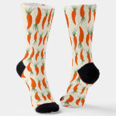 Botanical Carrots Collection ソックス (傾斜あり)