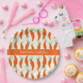 Botanical Carrots Collection ペーパープレート (パーティー)