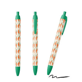 Botanical Carrots Collection 黒ボールペン
