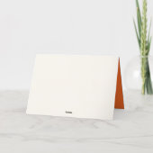 Botanical Carrots Collection Birthday カード (裏面)