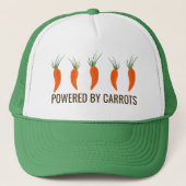 Botanical Carrots Collection Trucker Hat キャップ (正面)