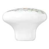 Botanical Ceramic Cabinet Knob French Country セラミックノブ (側面)