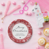 Botanical Christmas ペーパープレート (パーティー)