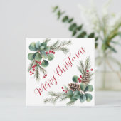 Botanical Christmas Card  シーズンカード (スタンド正面)