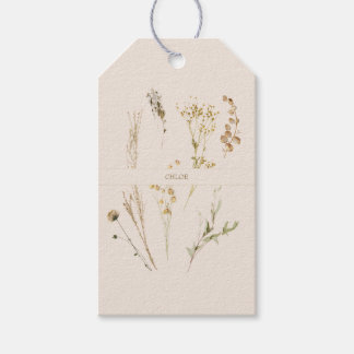 Botanical Collection of Herbs and Plants ギフトタグ
