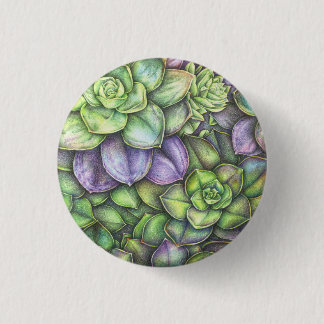 Botanical Colorful Illustration Button 缶バッジ
