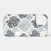 Botanical Coral Ocean Vibes Case-Mate iPhoneケース (裏面 (横))