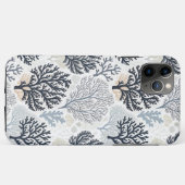 Botanical Coral Ocean Vibes Case-Mate iPhoneケース (裏面(横))