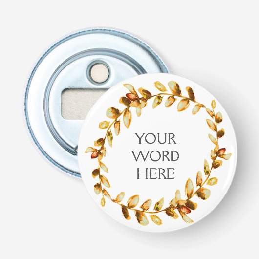 Botanical Crown - Ceres - 栓抜き (正面)