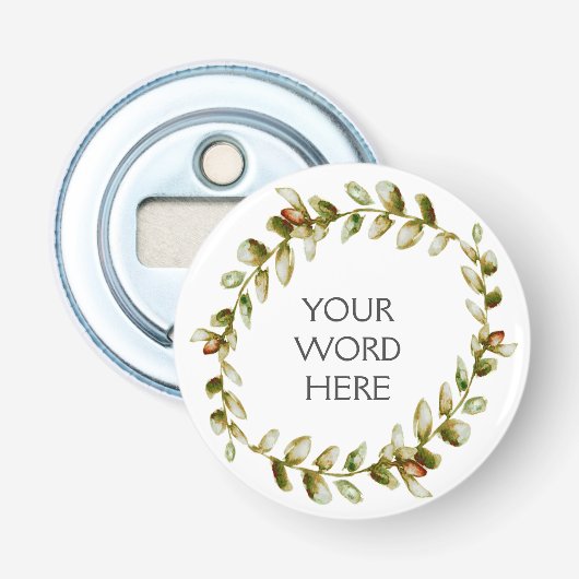 Botanical Crown - Juno - 栓抜き (正面)