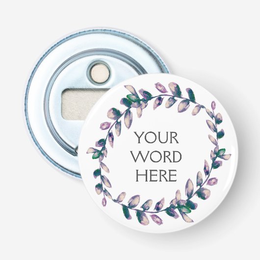 Botanical Crown - Venus - 栓抜き (正面)