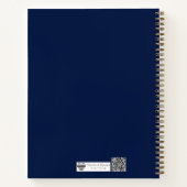 Botanical Cyanotype Art ノートブック (裏面)