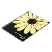 Botanical Daybreak: The 'Buttermilk' Osteospermum ノートブック (左側)