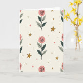 Botanical Dream Mothers Day Card カード (黄色い花)