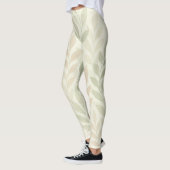 Botanical Drift – Soft Nature-Inspired Leggings レギンス (左)