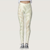 Botanical Drift – Soft Nature-Inspired Leggings  レギンス (正面)