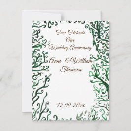 Botanical Elementsアニバーサリーカード 招待状