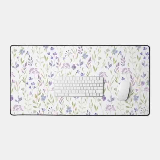 Botanical Floral Desk Mat デスクマット (キーボード&マウス)