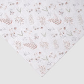 Botanical Floral Flower Pattern Tissue Paper 薄葉紙 (詳細)