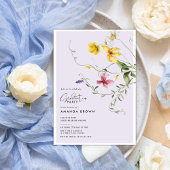 Botanical Floral Trendy Graduation Class of 2026 招待状