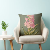 Botanical Flower Illustration Elegant Floral Desig クッション (椅子)