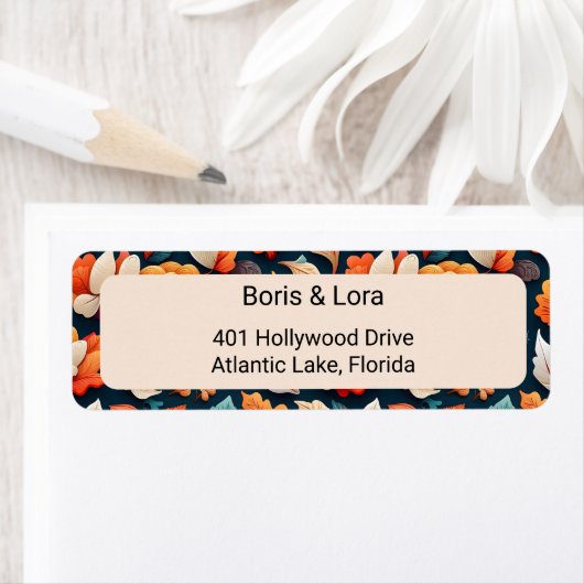 Botanical Foliage ラベル (インサイチュ)