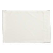 Botanical Foliage Green Leaves Patterned 枕カバー (裏面-右)